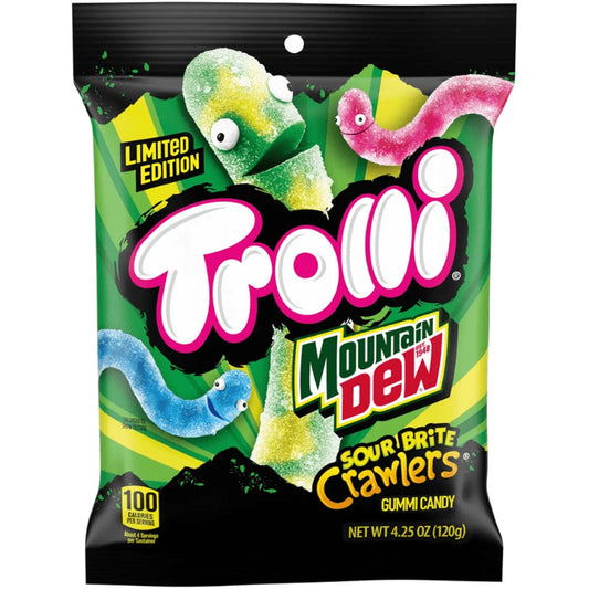 Trolli Sour Mountain Dew Crawlers 120g * 12