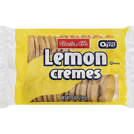 Uncle Als Lemon Creme Cookies 141g * 12
