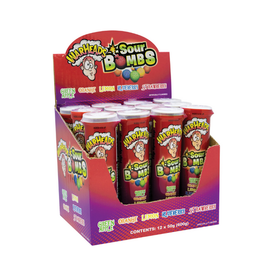 Warheads Sour Bombs 50g * 12