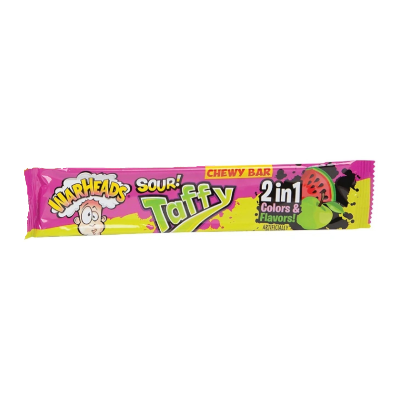 Warheads Sour Taffy 42g * 24