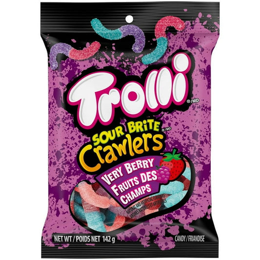 Trolli Sour Brite Crawlers Very Berry 142g * 12