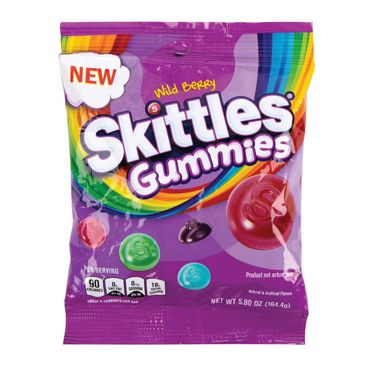Skittles Gummies Wild Berry 164g * 12
