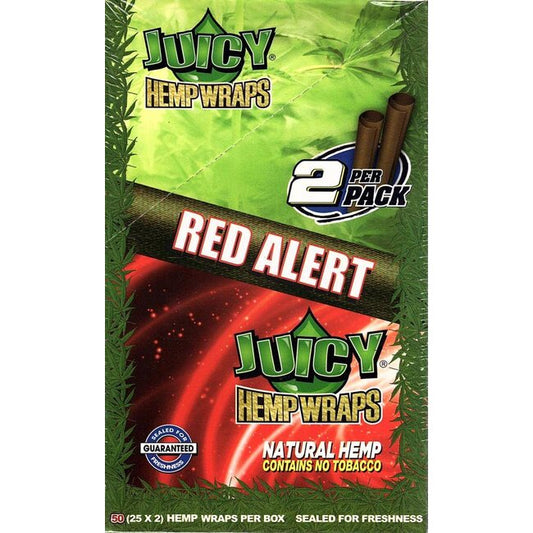 Juicy Hemp Wrap Red Alert * 25