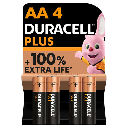 Duracell Batteries AA 4 Pack * 12