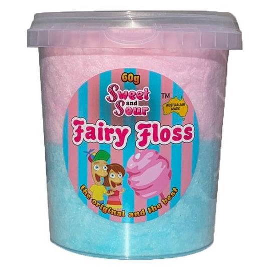 Fairy Floss Bubble Gum 60g