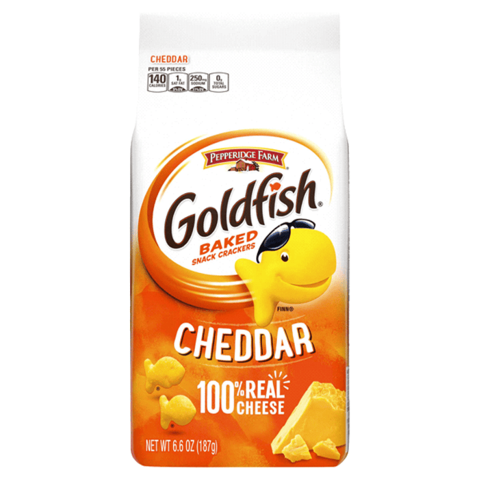 Goldfish Cheddar Crackers 187g