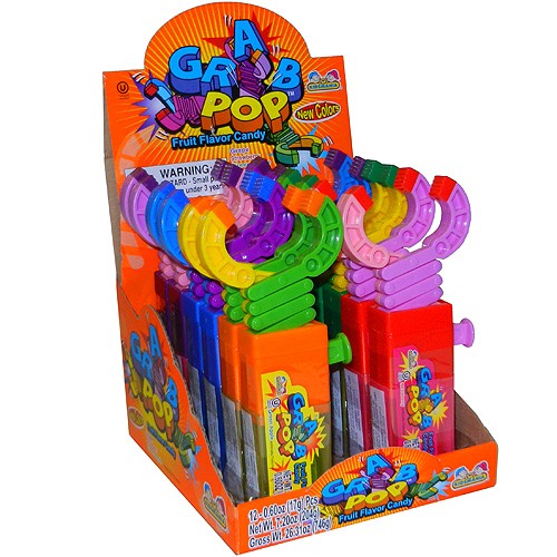 Kidsmania Grap Pop Fruit Candy * 12