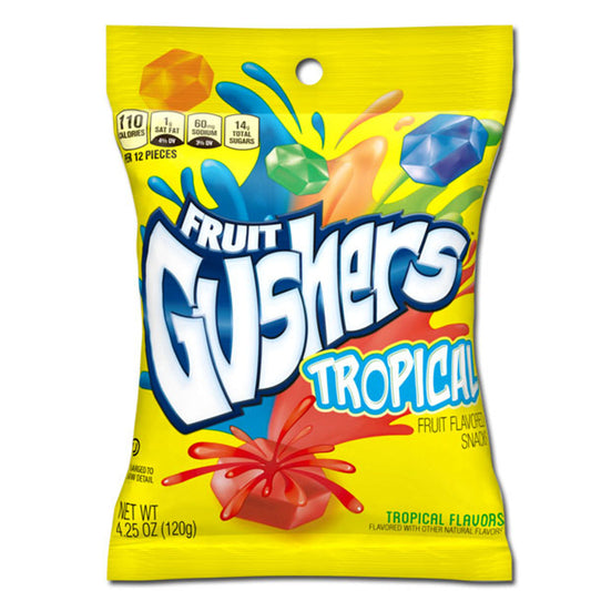 Fruit Gushers Tropical 120g * 8
