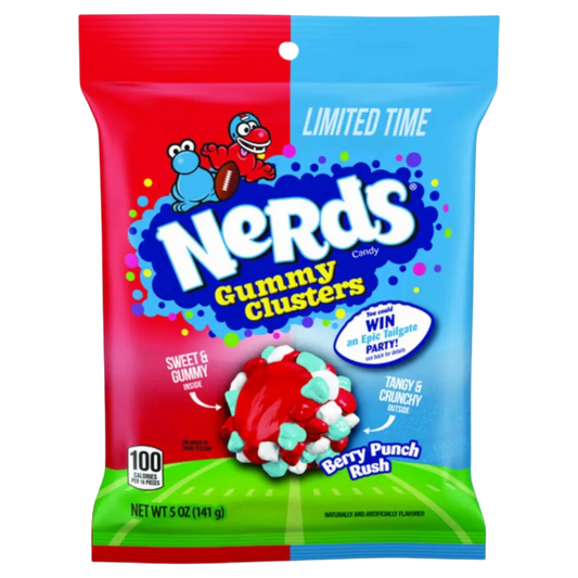 Nerds Gummy Clusters Berry Punch Rush 141g * 12
