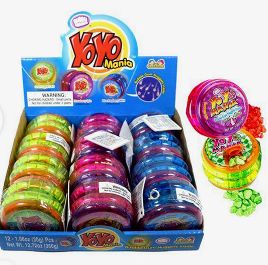 Kidsmania YoYo Mania Bubble Gum Nuggets 30g * 12