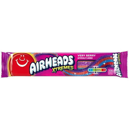Airheads Xtremes Belts Very Berry 85g * 12