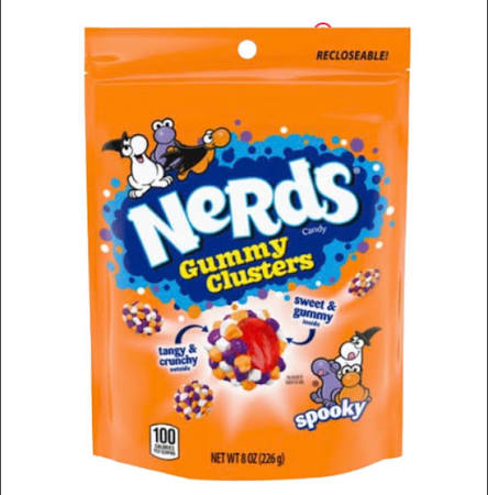 Nerds Gummy Spooky Halloween Bag 227g * 6