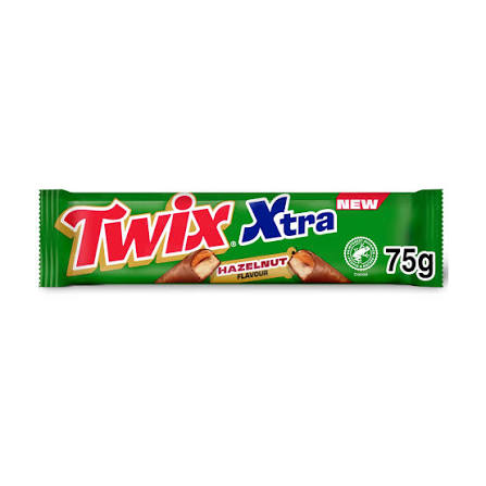 Twix Xtra Hazelnut Flavour King Size Bar 75g * 24