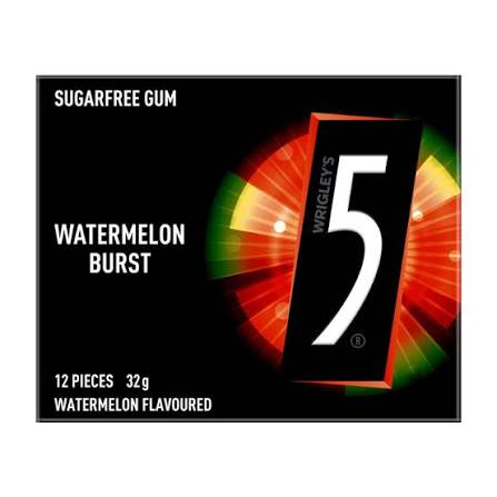 5 Gum Watermelon Burst Stick 32g * 10