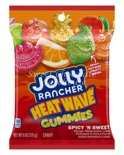 Jolly Rancher Gummies Heat Wave Spicy N Sweet 170g * 12