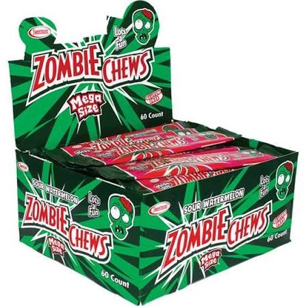 Zombie Chews Watermelon 28g * 72