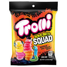 Trolli Sour Brite Squad 120g * 12