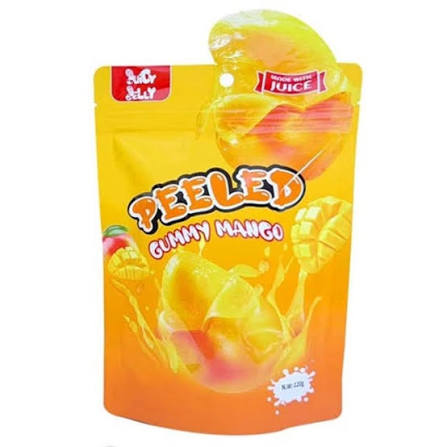 Juicy Jelly peeled gummy banana 120g * 12