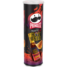 Pringles Hot Ones BBQ 161g