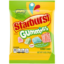 Starburst Sour Gummies 141g * 12