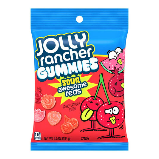 Jolly Rancher Gummies Sour Awesome Reds 184g * 12