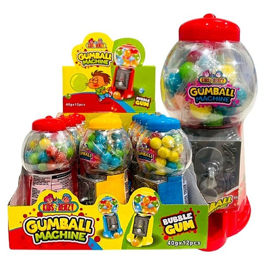 KidsFrenzy Gumball Machine 40g * 12