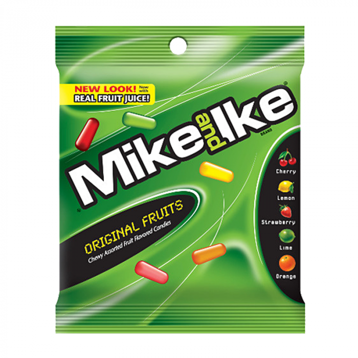 Mike and Ike Original Fruits Bag 141g * 12