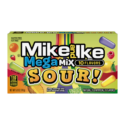 Mike and Ike Mega Mix Sour 120g * 12