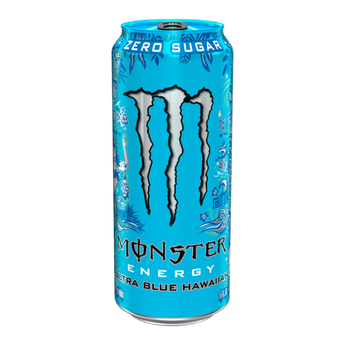 Monster Ultra Zero Blue Hawaiian 473mL * 12