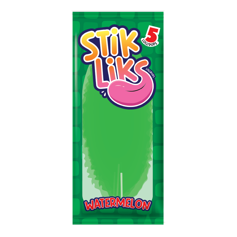 Stik Liks Lollipops Watermelon 50g * 15