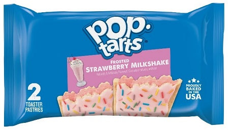 Kelloggs Pop Tart Strawberry Milkshake 94g * 6
