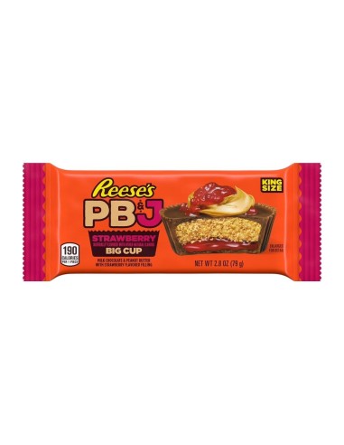 Reeses Peanut Butter & Jelly Strawberry King Size 79g * 16