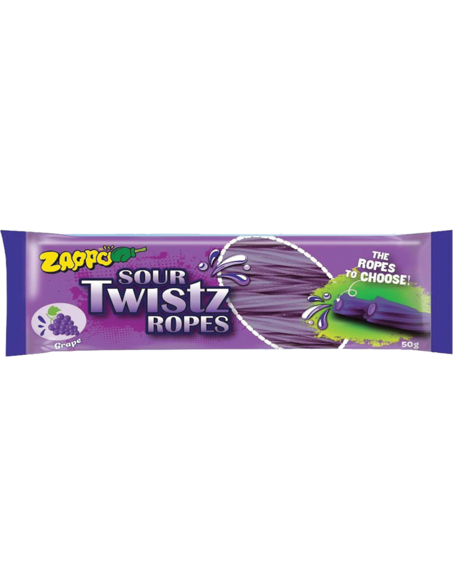 Zappo Grape Ropes 50g * 12