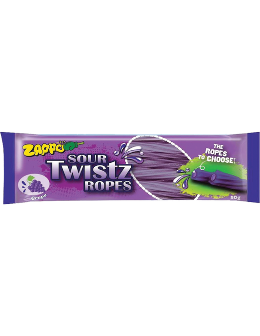 Zappo Grape Ropes 50g * 12