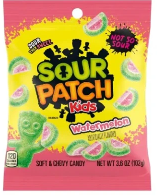 Sour Patch Kids Watermelon 102g * 12