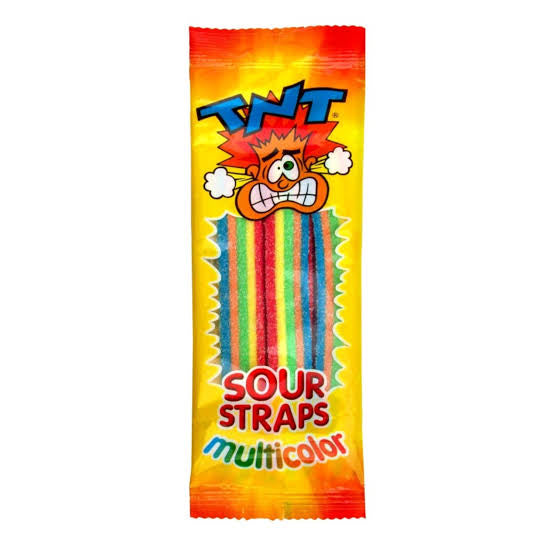 TNT Sour Multicolour Bag 75g * 24
