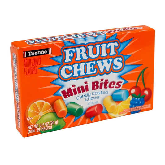 Tootsie Fruit Chews Mini Bites 99g * 12