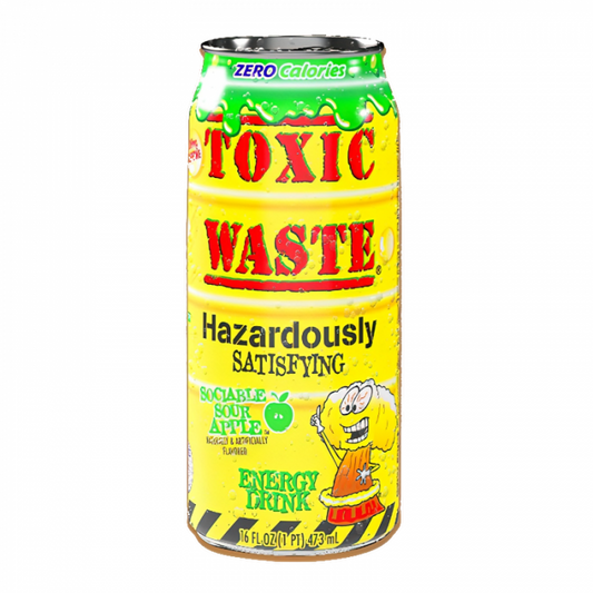 Toxic Waste Sociable Sour Apple 473mL * 12