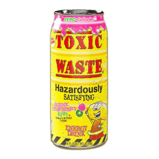 Toxic Waste Seismic Strawbry Kiwi 473mL * 24