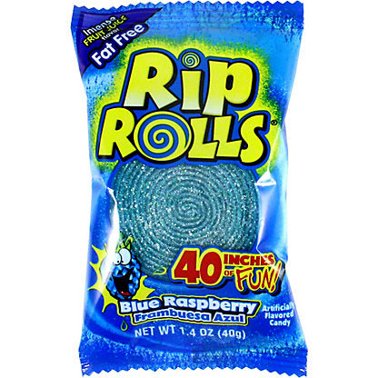 Rip Rolls Blue Raspberry 40g * 24