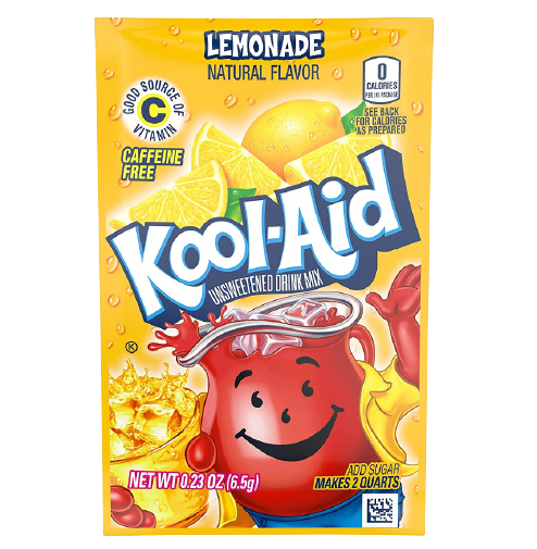 Koolaid Unsweetened Lemonade * 48