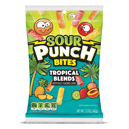 Sour Punch Bites Tropical Bites 142g*12