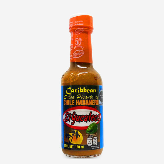 El Yucateco Salsa Chile Habanero Caribbean 120mL