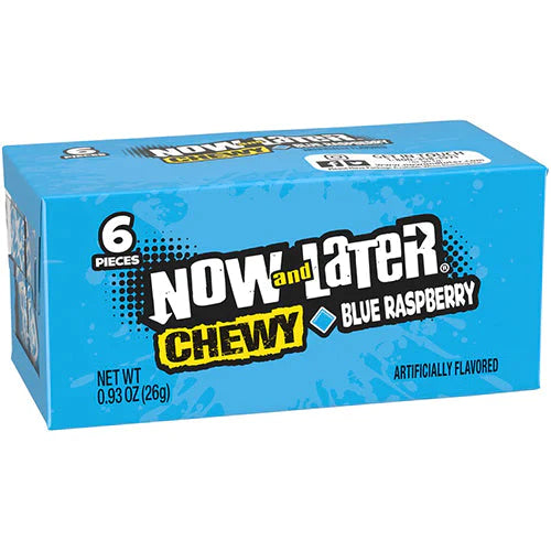 Now and Later Chewy Blue Raspberry 26g * 24