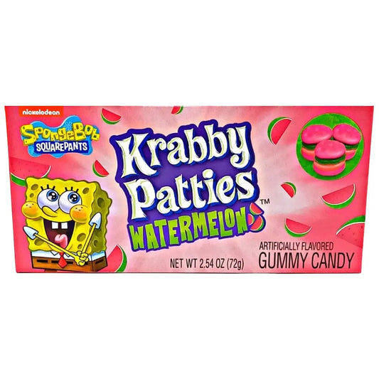 SpongeBob Krabby Patties Watermelon 72g * 12