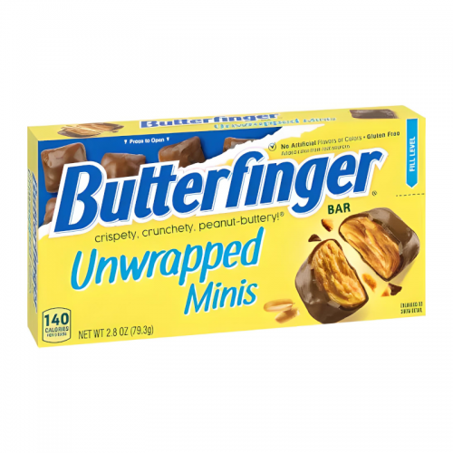 Butterfinger Unwrapped Minis Theatre Box 79.3g * 9