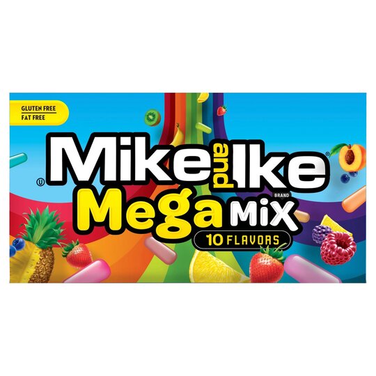 Mike and Ike Mega Mix 10 Flavors 141g*12