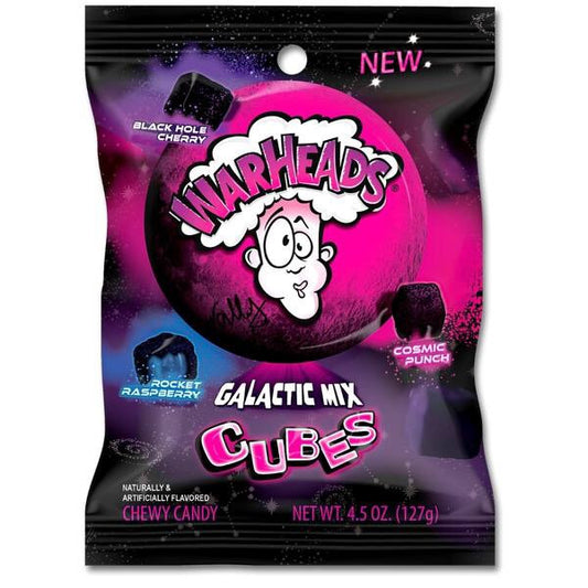 Warheads Galactic Mix Cubes 127g * 12