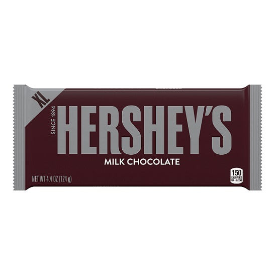 Hersheys Milk Choc Block 124g * 12