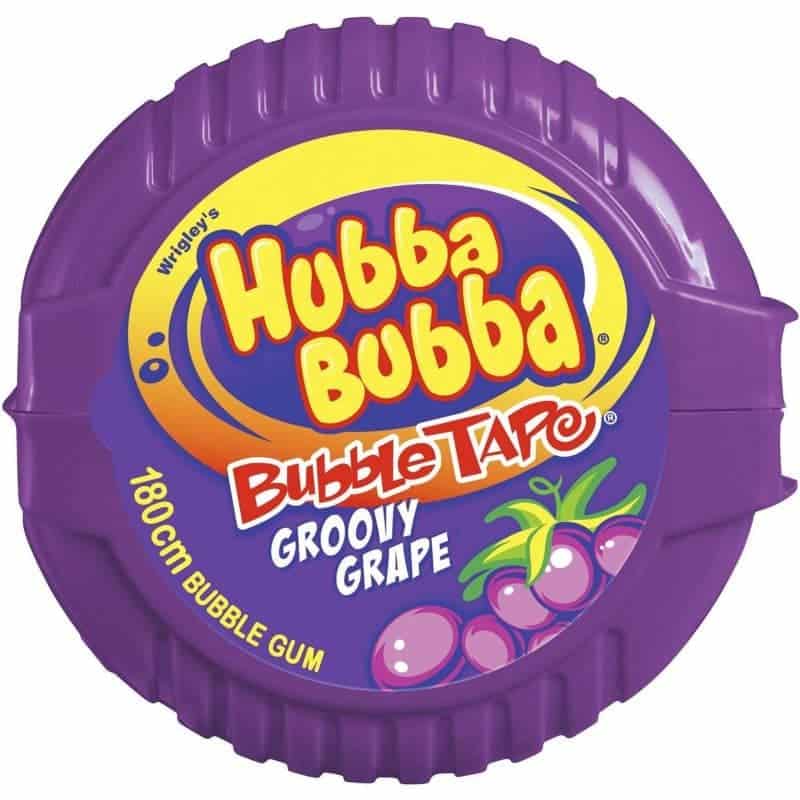 Hubba Bubba Bubble Tape Groovy Grape 56g * 12